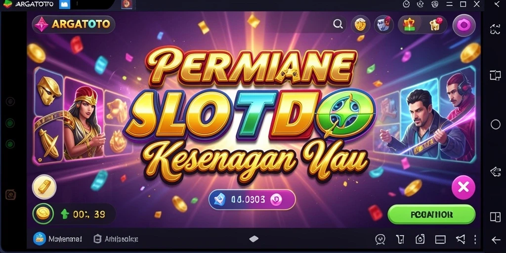 Tampilan menarik dari gameplay Slot ARGATOTO yang memukau.