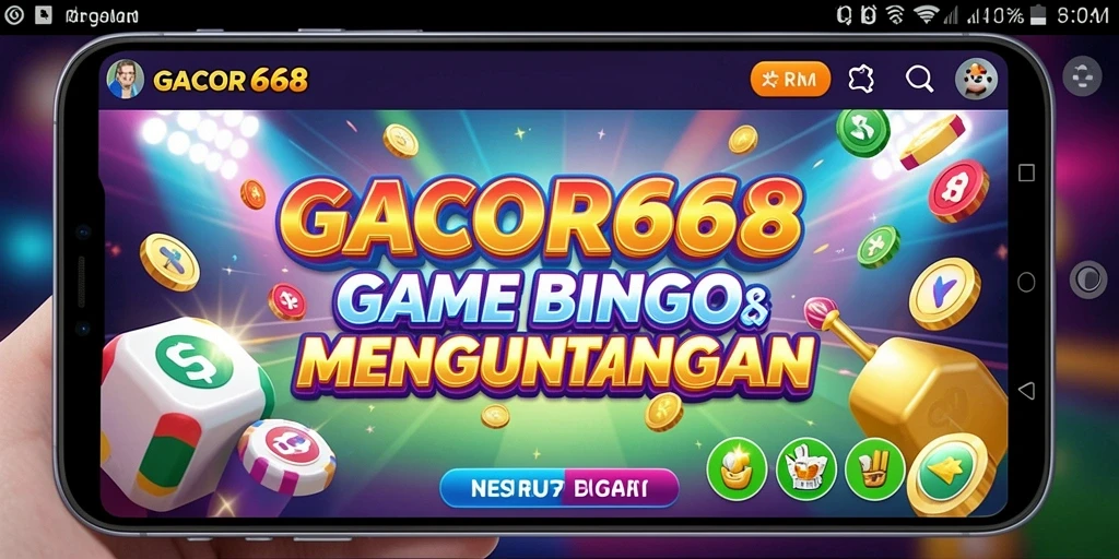Gameplay menarik GACOR668 dengan suasana Bingo yang meriah.