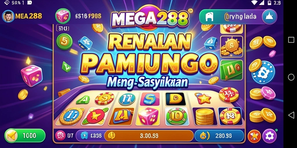 Tampilan menarik dari gameplay MEGA288 Bingo yang seru dan dinamis.