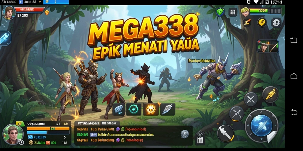 Tampilkan gameplay menarik dalam dunia petualangan MEGA338.