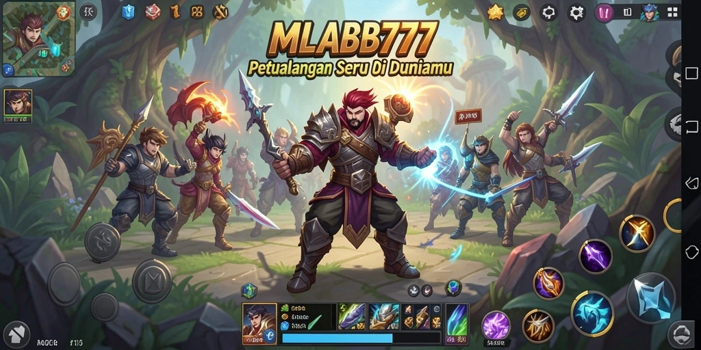 Tampilan gameplay MLBB777 yang menegangkan dan penuh petualangan.