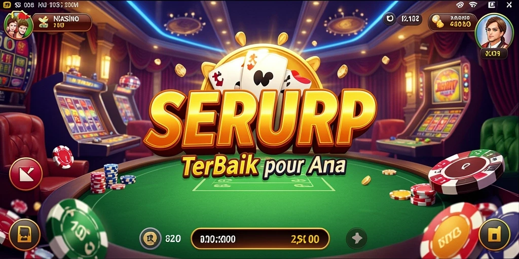 Tampilan gameplay SERURP yang mendebarkan dan penuh warna.